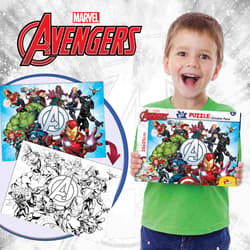 Galeria - zdjęcie nr. 3 - Lisciani Puzzle 60 Marvel M-Plus Avengers 304-99658