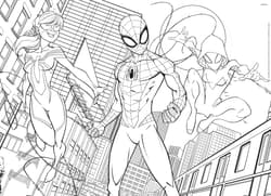 Galeria - zdjęcie nr. 2 - Lisciani Puzzle 60 Marvel Maxi Floor Spiderman 304-99757