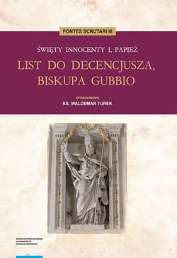 List do Decencjusza biskupa Gubbio