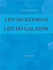 List do Rzymian / List do Galatów - red. Tomasz Wojtaś
