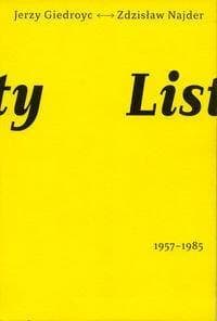 Listy 1957-1985 Jerzy Giedroyć Zdzisław Najder - Giedroyc Jerzy, Zdzisław Najder