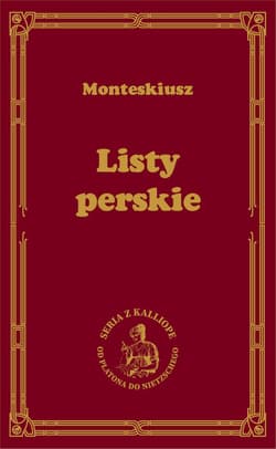 Listy perskie - Monteskiusz