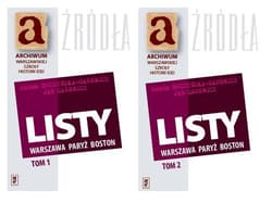 Listy Warszawa. Paryż. Boston