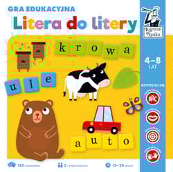 Litera do litery. Gra edukacyjna - Opracowanie Zbiorowe