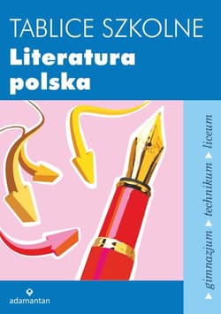 Literatura Polska tablice szkolne wyd. 5 - Opracowanie Zbiorowe
