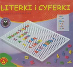 Literki i cyferki zabawka edukacyjna
