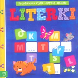 Literki. Przedszkolak myśli, uczy się i nakleja - Anna Podgórska