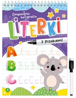Literki. Zmywalna kaligrafia - Opracowanie Zbiorowe