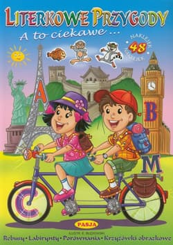 Literkowe przygody A to ciekawe Rebusy Labirynty Porównania Krzyżówki obrazkowe