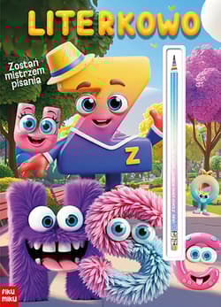 Literkowo z tęczowym ołówkiem - Opracowanie Zbiorowe