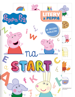 Litery z Peppą. Świnka Peppa. Na start… 6 - Opracowanie Zbiorowe