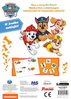 Galeria - zdjęcie nr. 3 - Litery z pieskami. Psi Patrol. Na start...