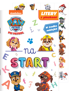 Litery z pieskami. Psi Patrol. Na start... - Opracowanie Zbiorowe