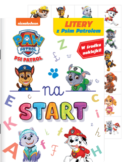 Litery z Psim Patrolem. Psi Patrol. Na start… 6 - Opracowanie Zbiorowe