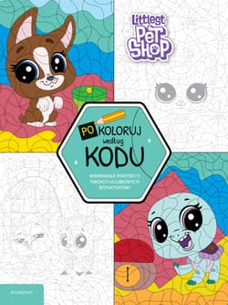 Littlest Pet Shop Pokoloruj według kodu - Opracowanie Zbiorowe