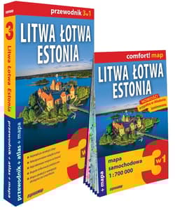 Litwa Łotwa Estonia Zestaw Przewodnikowy 3w1 2026 - Opracowanie Zbiorowe