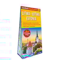 Litwa Łotwa map&guide PL laminat 2024 -  Mirosław Jankowiak, Katarzyna Byrtek