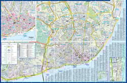 Galeria - zdjęcie nr. 3 - Lizbona laminowany przewodnik i mapa 2w1