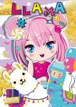 Llama. Kolorowanka - Katarzyna Maćkowiak