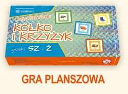 Logopedyczne kółko i krzyżyk głoski SZ i Ż
