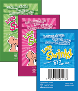 Logoświnki Logopedyczna gra karciana - Szłapa K. Tomasik I. Wrzesińsk