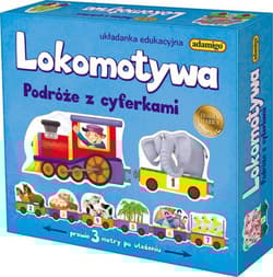 Lokomotywa Podróże z cyferkami
