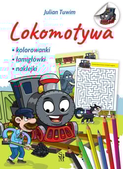 Lokomotywa z naklejkami - Julian  Tuwim