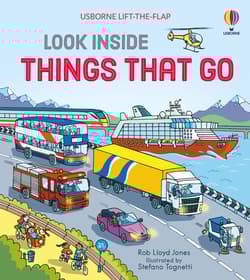 Look Inside Things That Go wer. angielska - Jones Rob Lloyd, Stefano Tognetti