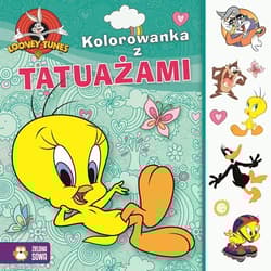 Looney Tunes Kolorowanka z tatuażami