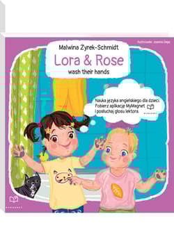 Lora&Rose wash their hands