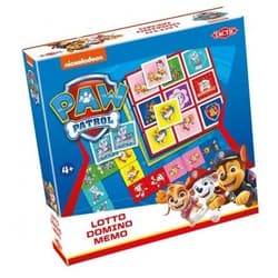 Lotto, Domino, Memo -  Psi Patrol 3w1