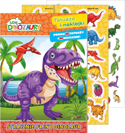 Lubię Dinozaury. Tatuaże i naklejki - Praca zbiorowa