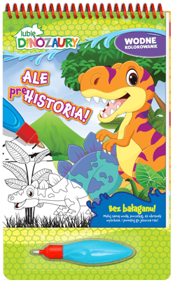 Lubię Dinozaury. Wodne kolorowanie - Opracowanie Zbiorowe