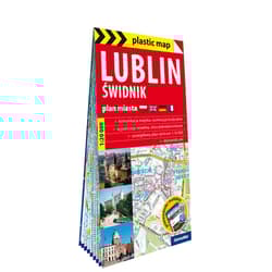 Lublin Świdnik plan miasta 1:20 000 foliowana 2024 - Opracowanie Zbiorowe