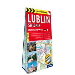 Lublin Świdnik plan miasta 1:20 000 foliowana 2024 - Opracowanie Zbiorowe