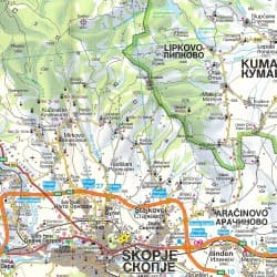 Macedonia mapa 1:200 000 - Opracowanie Zbiorowe