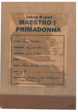 Maestro i primadonna - Jakub Kopeć