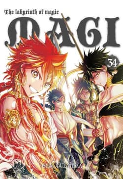 Magi: Labirynth of Magic. Tom 34 - Ohtaka Shinobu