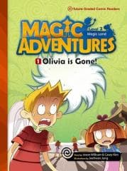 Magic Adventures Level 2 cz.1 Olivia is Gone + CD - Praca zbiorowa
