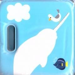 Magiczna książeczka kąpielowa z piszczałką-narwal - Praca zbiorowa