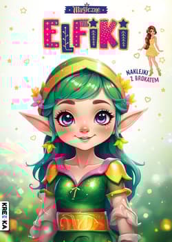 Magiczne elfiki. Kolorowanka z brokatem - Opracowanie Zbiorowe