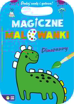 Magiczne malowanki. Dinozaury - Opracowanie Zbiorowe