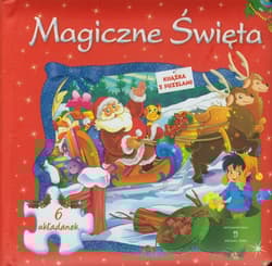 Magiczne Święta czerwona 6 układanek