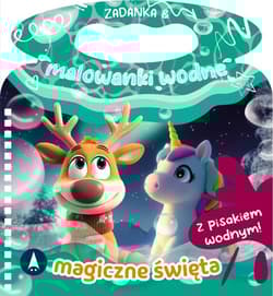 Magiczne święta. Zadanka & malowanki wodne - Wioleta Żyłowska