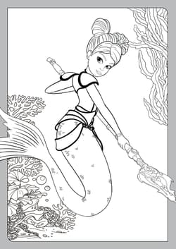 Galeria - zdjęcie nr. 5 - Magiczne syrenki. Magia Syren. Zdrapuj, koloruj, naklejaj