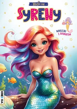 Magiczne syreny. Kolorowanka z brokatem - Opracowanie Zbiorowe