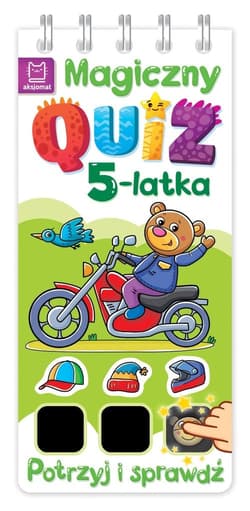Magiczny quiz 5-latka Potrzyj i sprawdź! - Agnieszka Bator