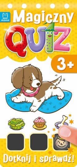 Magiczny quiz Potrzyj i sprawdź od 3 lat Żółty - Opracowanie Zbiorowe