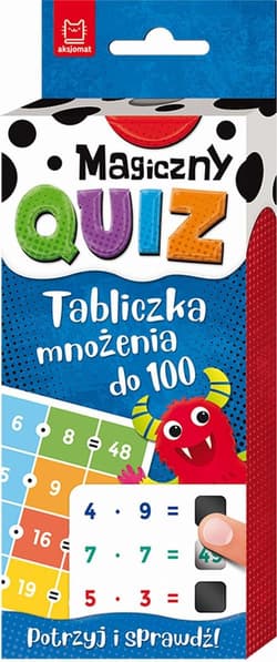 Magiczny quiz Tabliczka mnożenia do 100 - Agnieszka Bator