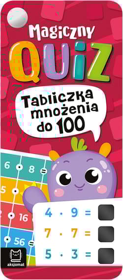 Magiczny quiz. Tabliczka mnożenia do 100. Z nitem - Opracowanie Zbiorowe